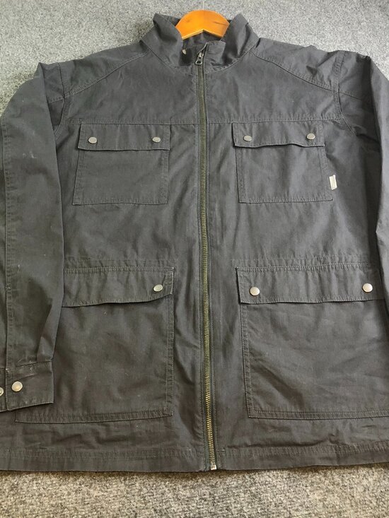 Columbia Other - Columbia Bear Creek Mens Jacket XL Gray Lightweight Zip Snap Utility Pockets
